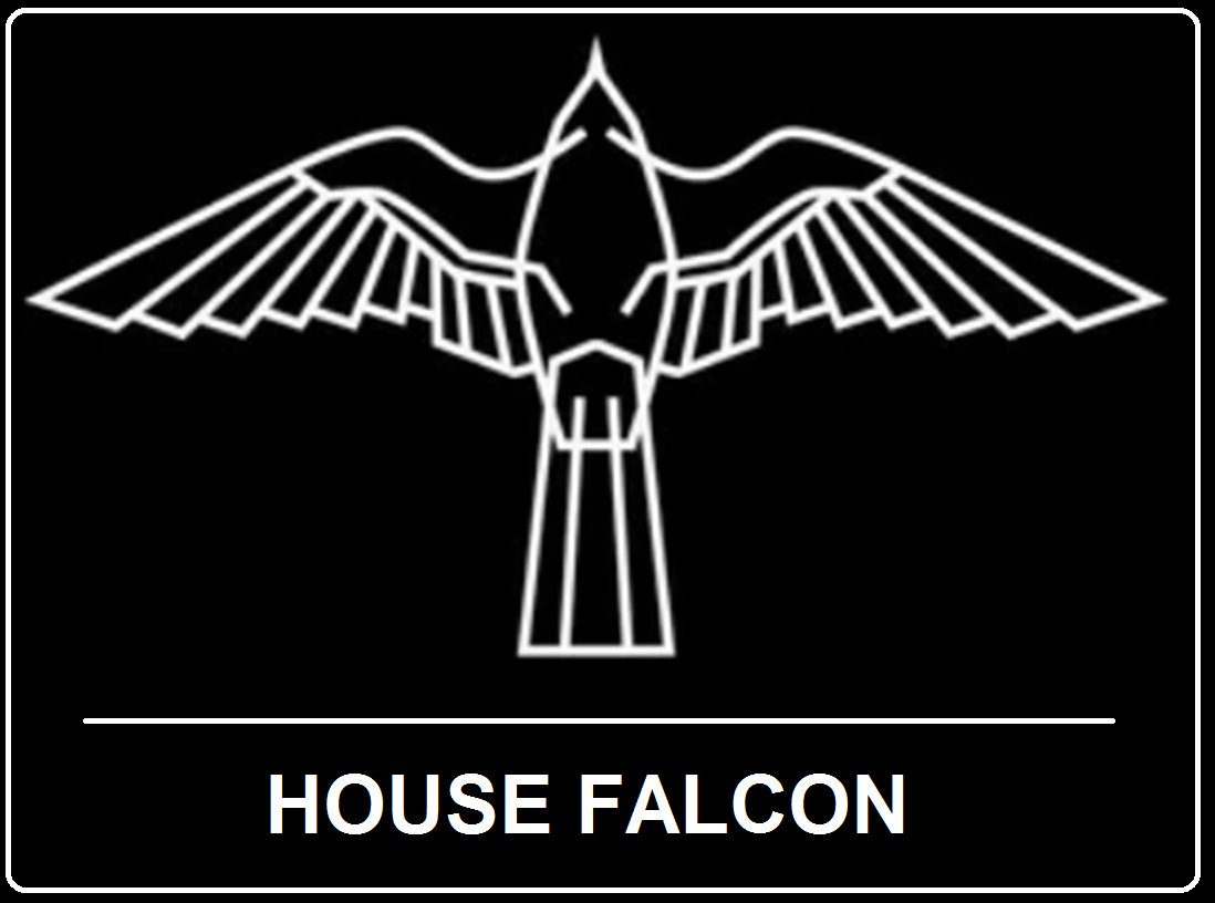 Falcon logo Invert